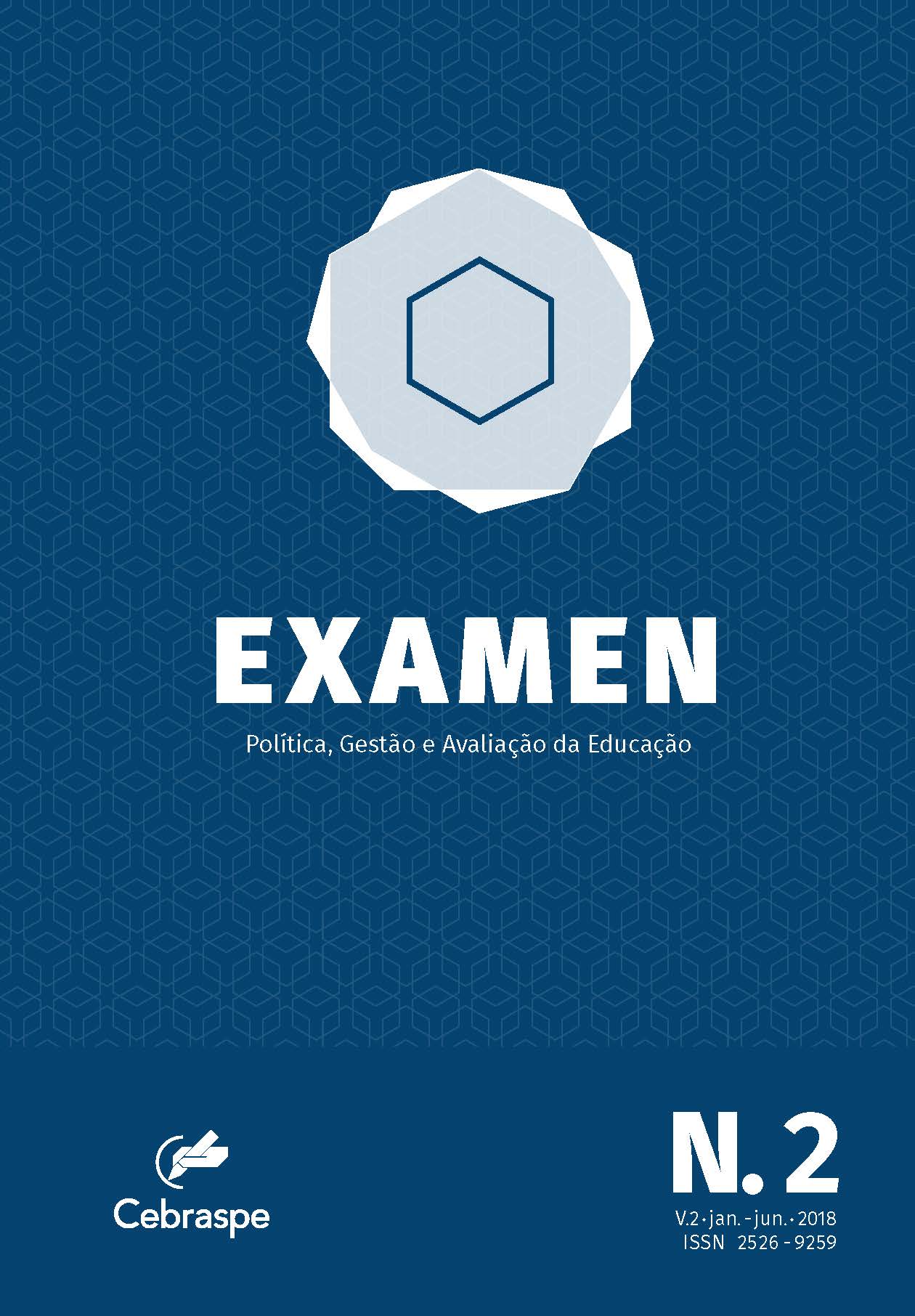 					Visualizar v. 2 n. 2 (2018): Examen
				